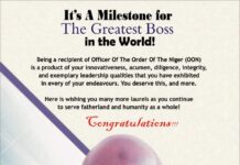 AYM Shafa: Celebrating The Greatest Boss- By Amos Jame and Zayyad Mohammed