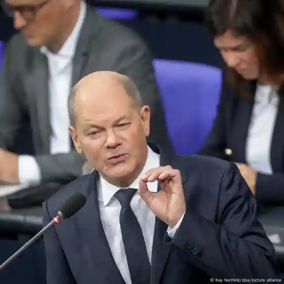 Scholz urged opposition lawmakers to support some of his government's last legislative plans, which he argues are in Germany's interests whatever happens in February's snap vote
