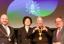 Belarus’ Kolesnikova receives Charlemagne Prize in Germany