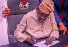 PRESIDENT TINUBU ASSENTS TO 2026 APPROPRIATION BILL AND 2025 BUDGET EXTENSION