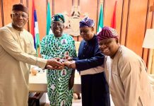 Abiodun, Osoba Presents Sen Adeola, Ogun APC Consensus Guber Candidate, to Tinubu