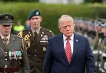 Trump visits Ireland, says unification would be ‘fantastic’