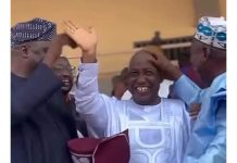 Ganduje and APC Chairman Nentawe Anoint New Members as They Welcome Defectors to APC in Kano