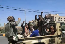 Houthi strike on Yemen government military camp kills at least 50