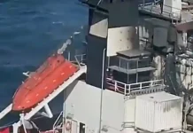 2 ships on fire off Romania’s Black Sea coast, 7 crew missing