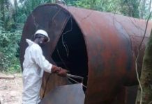 Navy uncovers illegal refinery with 40,000 litres capacity in Rivers