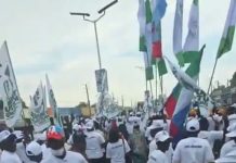 Tinubu Must Go Again 2027 Rally Grounds Yola, Adamawa – Home of ADC Presidential Candidate Atiku Abubakar.